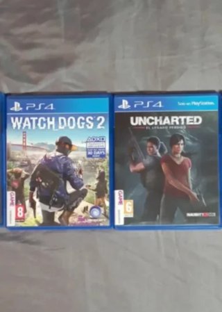 Pack 2 Videojuegos PS4 aventura