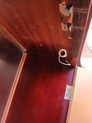 Mueble Bar Vintage Madera y Metal