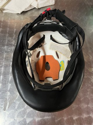 Casco Bici Niños Btwin Negro/Naranja