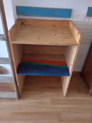 Escritorio de madera