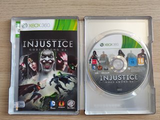 Injustice Gods Among Us Xbox 360 Steelbook