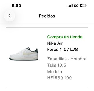 Nike Air Force 1 '07 LV8 Talla 44,5.