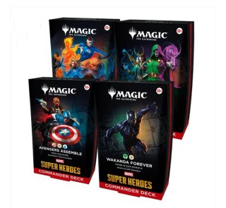 Magic Commander Marvel Super Heroes Inglés