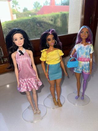 Lote de 3 Muñecas Barbie NO JUGADAS.