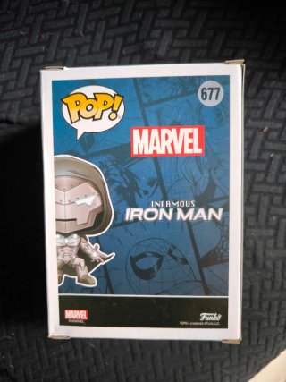 Funko Pop! Marvel 677 Infamous Iron Man Special Ed