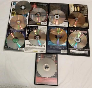 PELÍCULAS DE TERROR: LOTE 5 con 10 DVDs