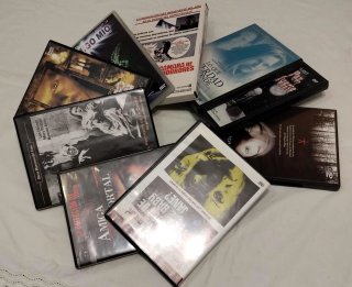 PELÍCULAS DE TERROR: LOTE 5 con 10 DVDs