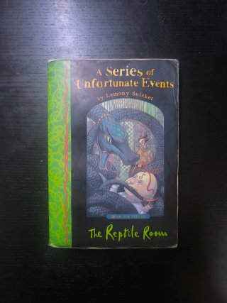 A series of unfortunate events: The Reptile Room