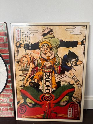 2 Posters Harry Potter y Naruto