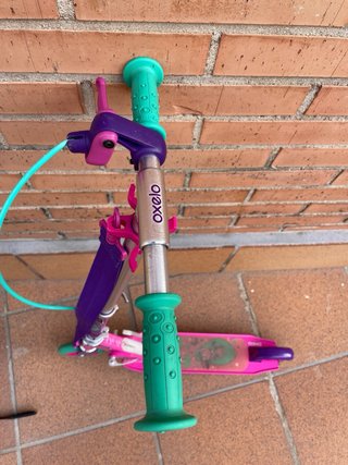 Patinete Oxelo Play 5 Rosa Decathlon