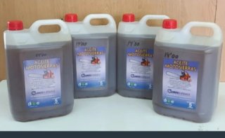 4 Garrafas Aceite Motosierra 5L
