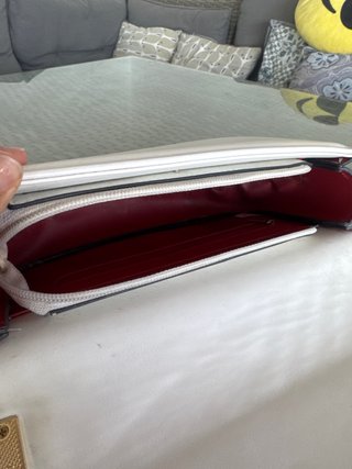 Bolso YSL Blanco Cadena Dorada