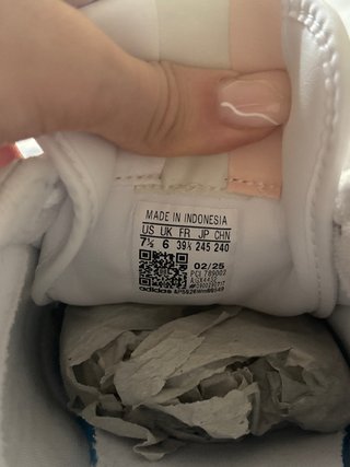 Zapatillas Adidas Blancas y Rosas