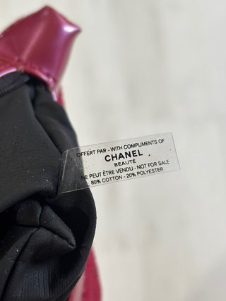 Pochette Make-up Chanel Le Rouge