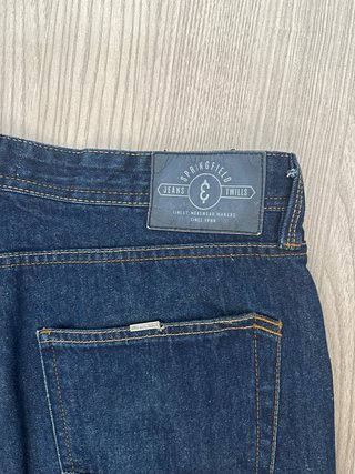 Pantalón vaquero Springfield azul