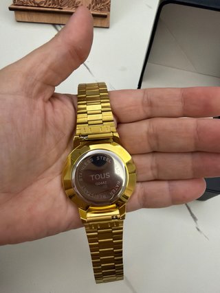 Reloj Osito Digital Dorado