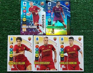 5 carte Panini Adrenalyn XL Roma 2021/22