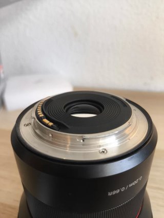 Objetivo Samyang AF 14mm F2.8 EF (Canon)