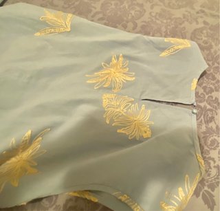 Vestido Verano Bordado Talla L