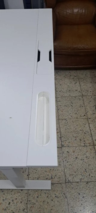 Escritorio elevable IKEA TROTTEN blanco