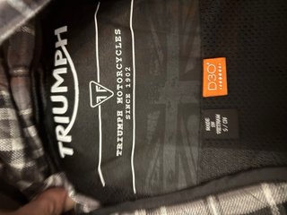 Chaqueta Moto Triumph Beck 2 Talla S.