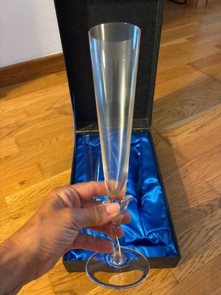 Copas de cristal para cava