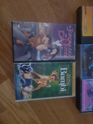 Lote 5 Cintas VHS Infantiles Disney y Más