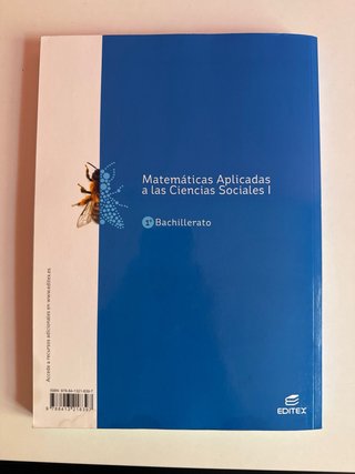 Matemáticas aplicadas a las Ciencias Sociales I...