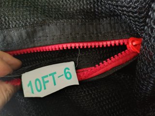 Arebos Red elástica para 6 postes - 305 cm