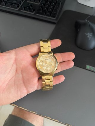 Reloj Guess Dorado Hombre W1070L2