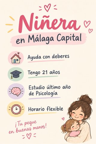 Servicio de Niñera