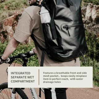 Mochila estanca Unigear 35L Negra