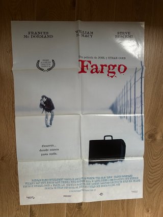 Cartel Original Película Fargo (1996)