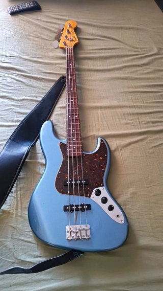 Fender Jazz Bass JB62 lake placid blue
