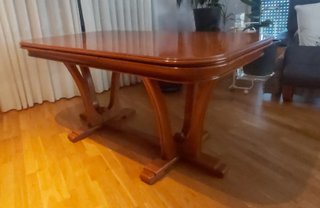 Mesa extensible salón + 4 sillas