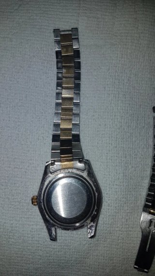 Reloj de pulsera de acero inoxidable