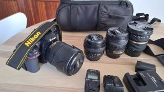 Equipo fotográfico Nikon D7500 + Accesorios