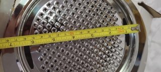 Grattugia tonda AMC con coperchio