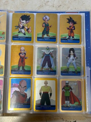 Colección Cartas Dragon Ball Z Serie Oro