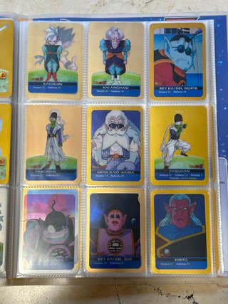 Colección Cartas Dragon Ball Z Serie Oro