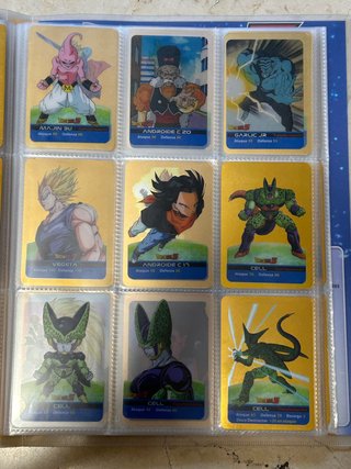 Colección Cartas Dragon Ball Z Serie Oro