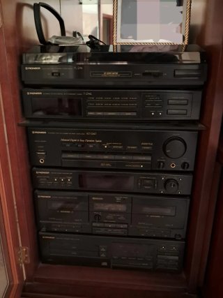 Torre de Sonido Pioneer PL-Z94 F-Z94L XD-Z84T