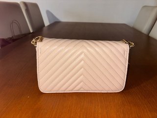 Bolso YSL Beige/Rosa Chevron