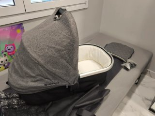 Capazo Uppababy Vista/Cruz Gris