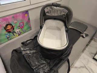 Capazo Uppababy Vista/Cruz Gris