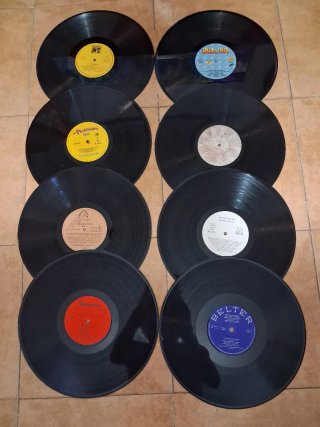 Lote 8 Vinilos LP Música Variada