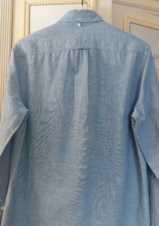 Camisa caballero Azul Talla M, perfecto estado
