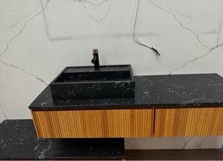 Lavabo de piedra flotante para baño