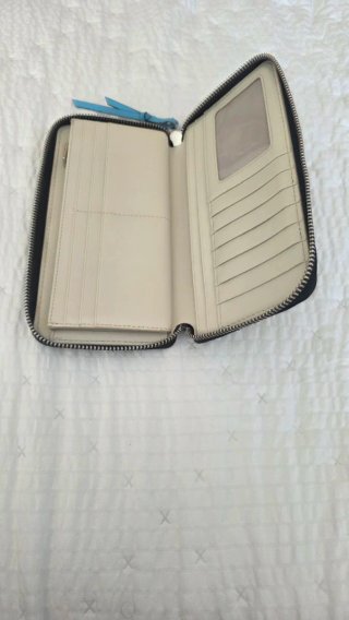 BIMBA Y LOLA Cartera Negra con Tarjetero