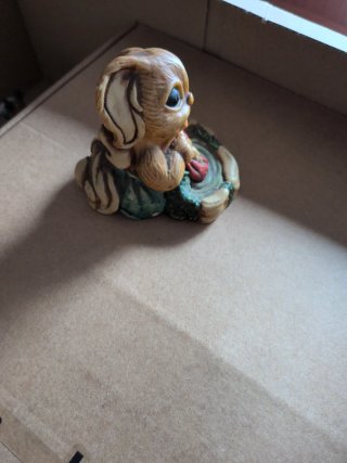 Figura vintage de ardilla coleccionable.coleccioni